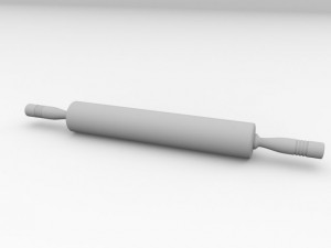 rolling pin 3D 模型