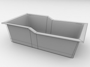 baby bassinet Modelo 3D