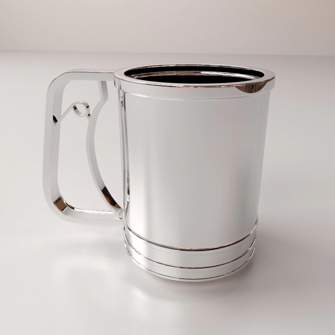 baking cup 3D Model .c4d .max .obj .3ds .fbx .stl .blend 
