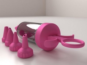 icing syringe v2 Modèle 3D