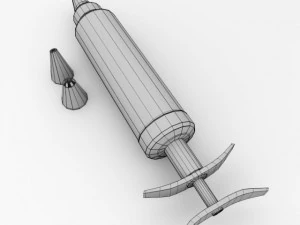 icing syringe 3D Model