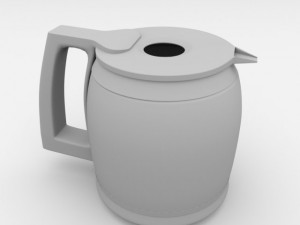 coffeemaker carafe Model 3D