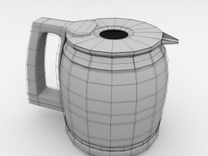 coffeemaker carafe Model 3D