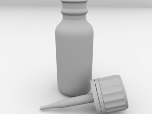 dropper bottle v2 3D Model