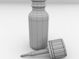 dropper bottle v2 3D Model