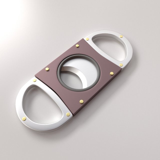 cigar cutter 3D Модель .c4d .max .obj .3ds .fbx .stl .blend 
