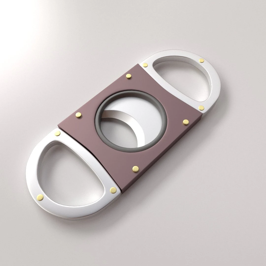 cigar cutter 3D Model .c4d .max .obj .3ds .fbx .stl .blend 