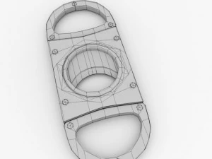 cigar cutter 3D Model