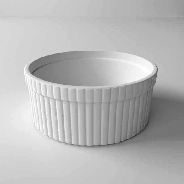 ramekin Modelo 3D .c4d .max .obj .3ds .fbx .stl .blend 