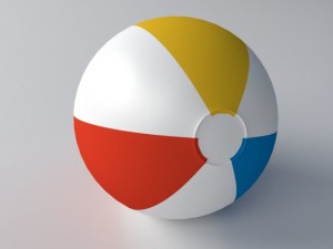 beach ball 3D Model