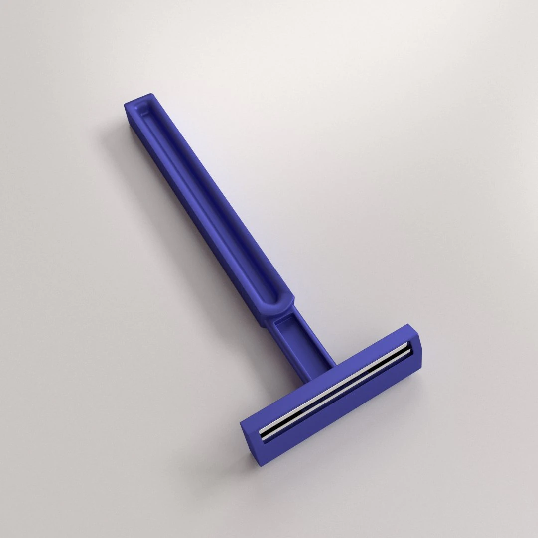 disposable shaver 3D Model .c4d .max .obj .3ds .fbx .stl .blend 