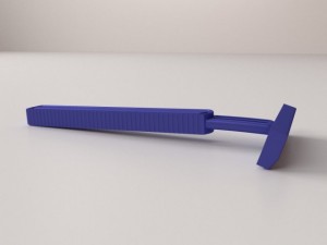 disposable shaver Modèle 3D