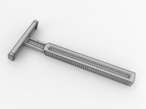 disposable shaver Modèle 3D