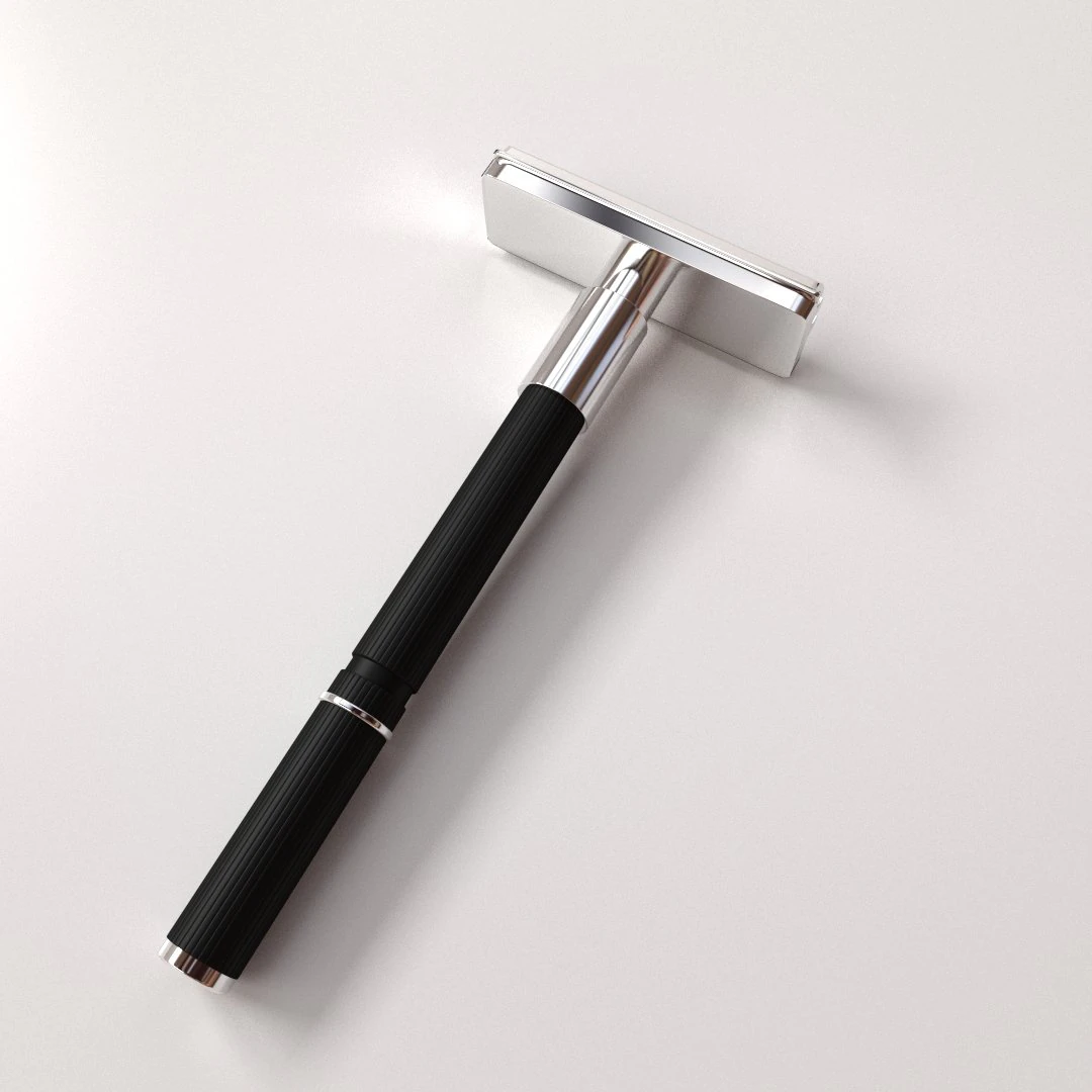 vintage razor 3D Model .c4d .max .obj .3ds .fbx .stl .blend