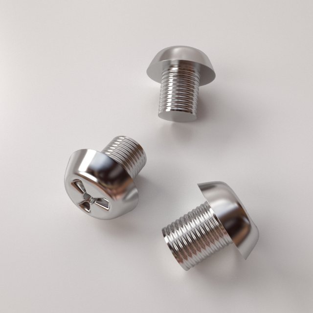 screw Modelo 3D .c4d .max .obj .3ds .fbx .stl .blend 