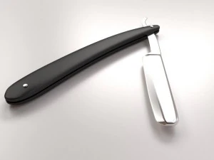 navaja de afeitar Modelo 3D