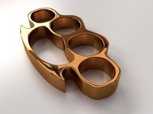 brass knuckles 3D 模型