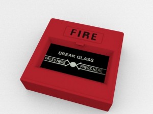 emergency alarm button 3D-Modell