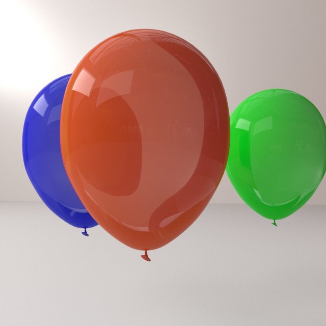 balloon 3D 모델 .c4d .max .obj .3ds .fbx .stl .blend 
