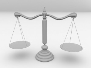 antique scales Model 3D