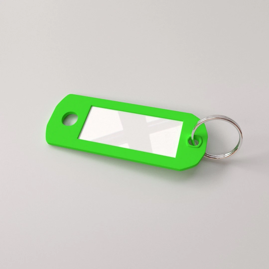 key tag 3D Model .c4d .max .obj .3ds .fbx .stl .blend 