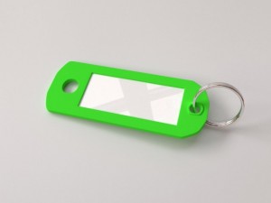 key tag Modelo 3D