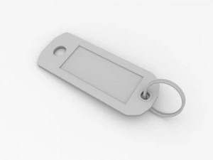 key tag 3D Model