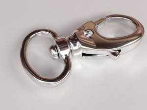 trigger snap hook 3D 모델