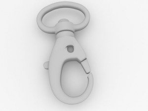 trigger snap hook 3D 모델