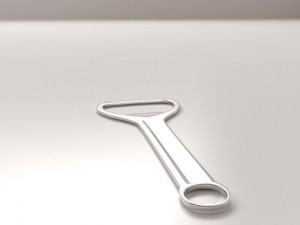 bottle opener Model 3D