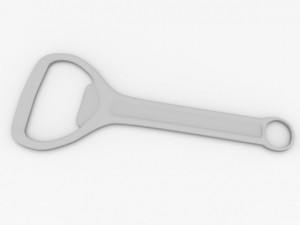 bottle opener Model 3D