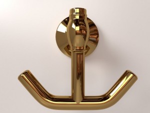 towel hook Modèle 3D