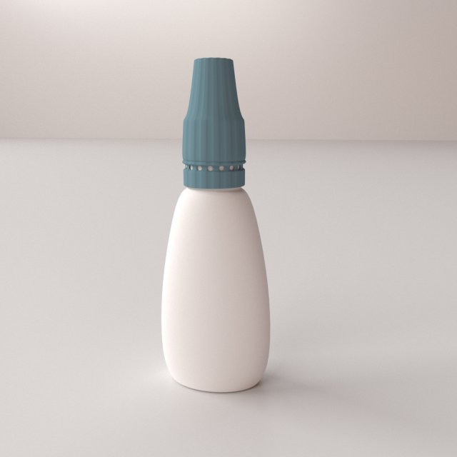 bottle v2 3D Модель .c4d .max .obj .3ds .fbx .stl .blend 