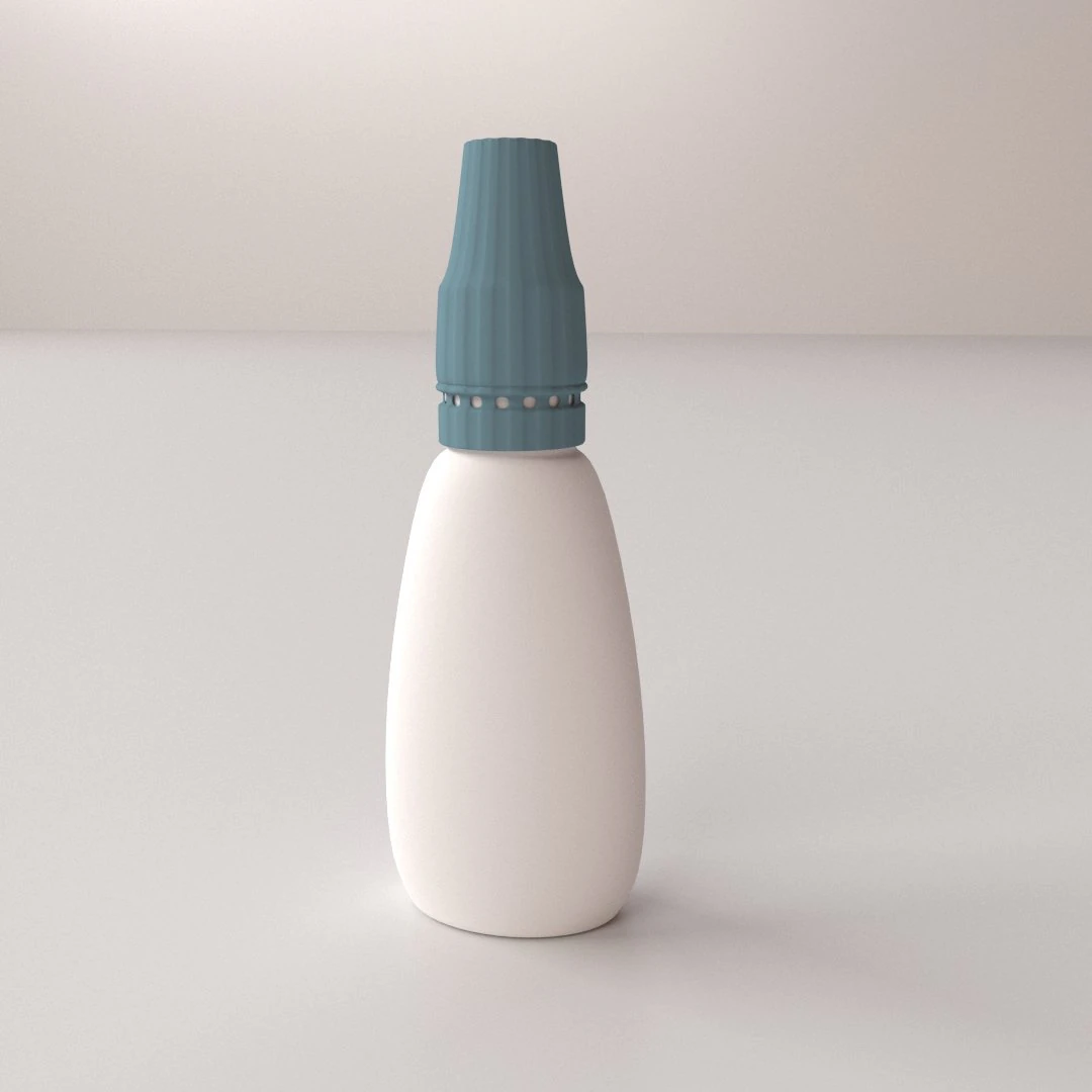 bottle v2 3D Model .c4d .max .obj .3ds .fbx .stl .blend 