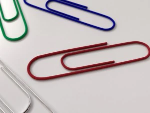paper clip 3D Model