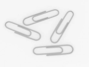 paper clip 3D Model