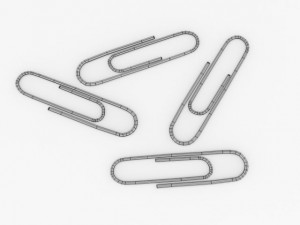 paper clip Modèle 3D