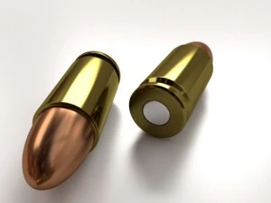 ammunition 9mm parabellum 3D Model