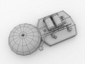 retro doorbell 3D-Modell