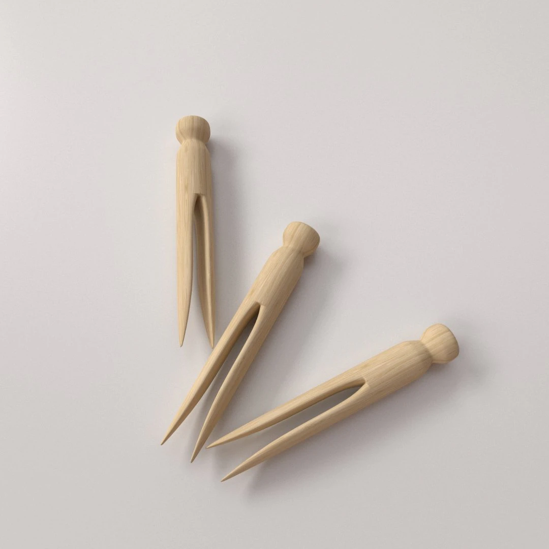 pinza de madera v2 Modelo 3D .c4d .max .obj .3ds .fbx .stl .blend