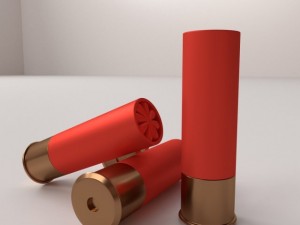 shotshells Modelo 3D