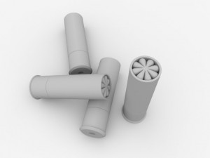 shotshells Modelo 3D