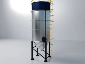 silo Modelo 3D