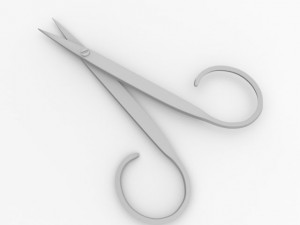 cuticle scissors 3D मॉडल
