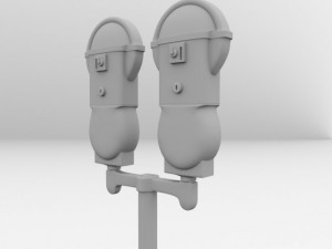 parking meter 3D Model