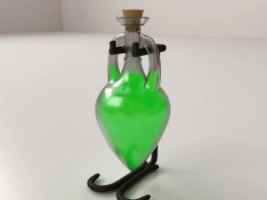 bottiglia di pozione Modello 3D