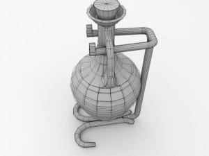 garrafa de po&ccedil;&atilde;o Modelo 3D