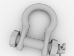 anchor shackle 3D 模型