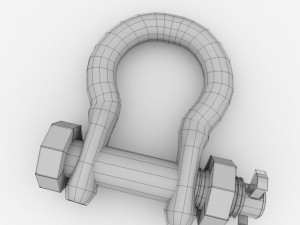 anchor shackle 3D 模型