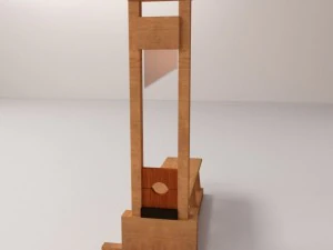 guillotine 3D Model